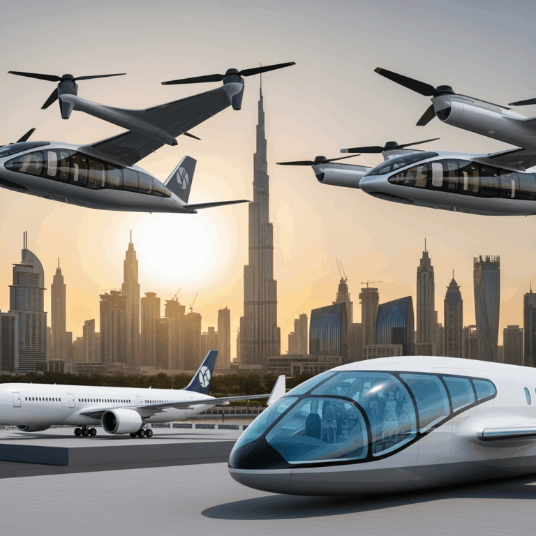 Illustration for: Discover Future Air Travel at Dubai Airshow 2025