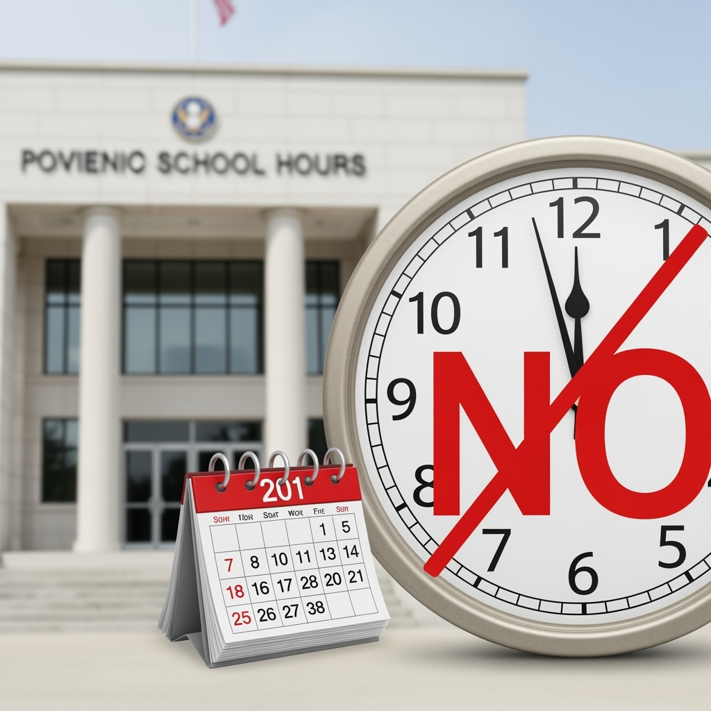 Illustration for: Ministry Denies Changes to School Hours Rumors