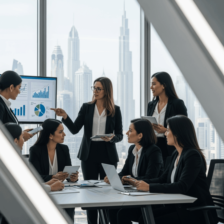 Illustration for: Women Entrepreneurs on the Rise in the UAE