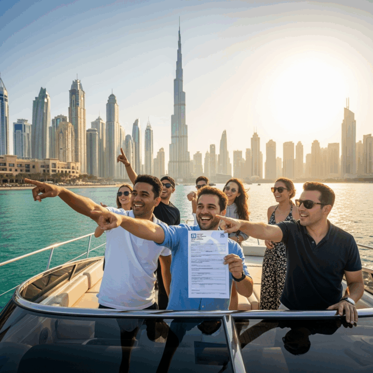 Illustration for: Dubai Eases Boating Licence for Visitors