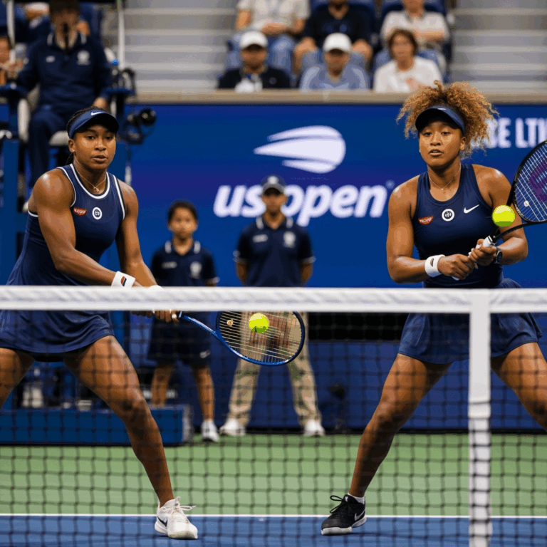 Illustration for: Gauff vs Osaka: US Open Clash Reignites Rivalry
