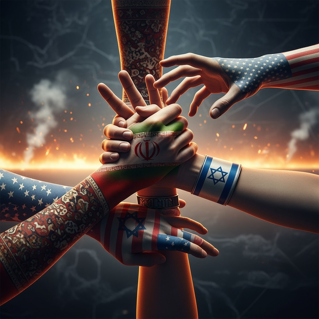 Illustration for: Rising Tensions: Iran-Israel-US Conflicts
