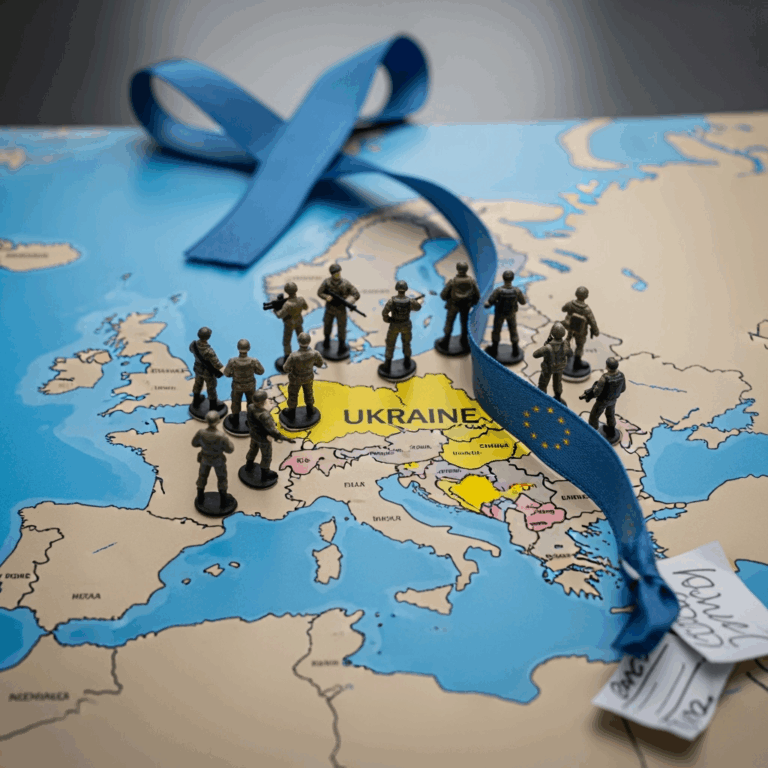 Illustration for: No European Support for Military Deployment in Ukraine