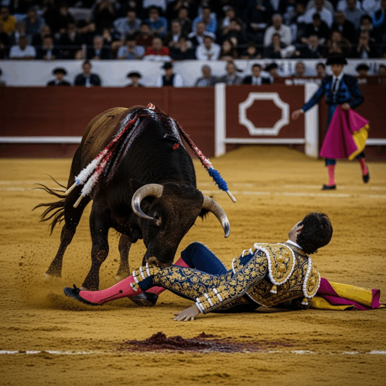 Illustration for: Tragic Bullfighting Accident in Portugal