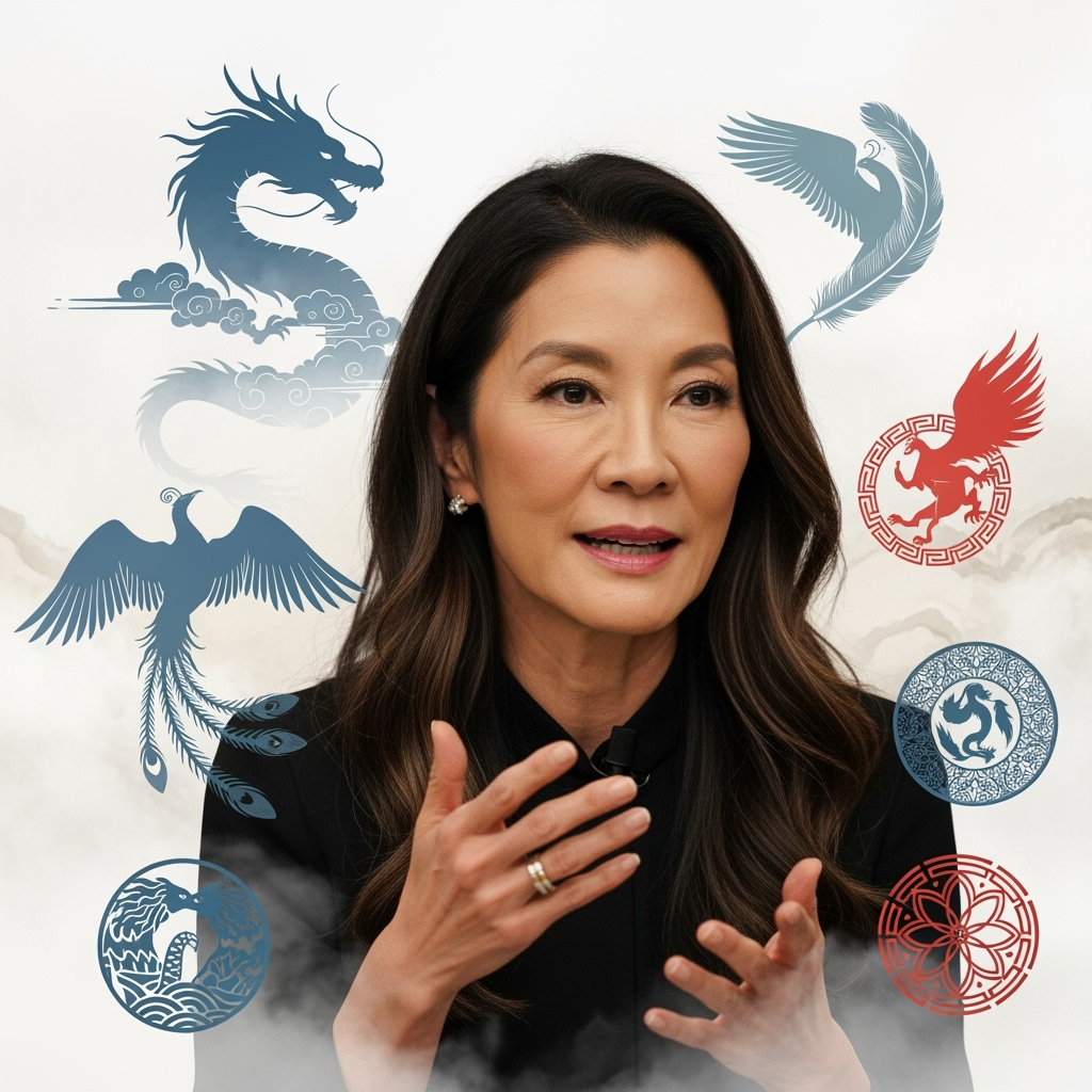 Illustration for: Michelle Yeoh Urges Hollywood to Embrace Asian Myths