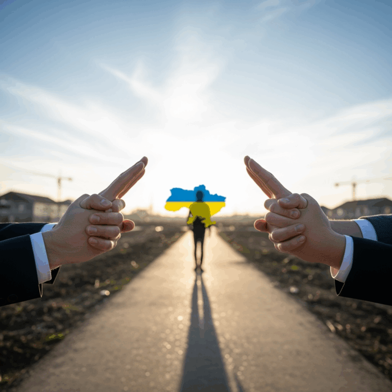 Illustration for: Ukraine's Future and Western Unity