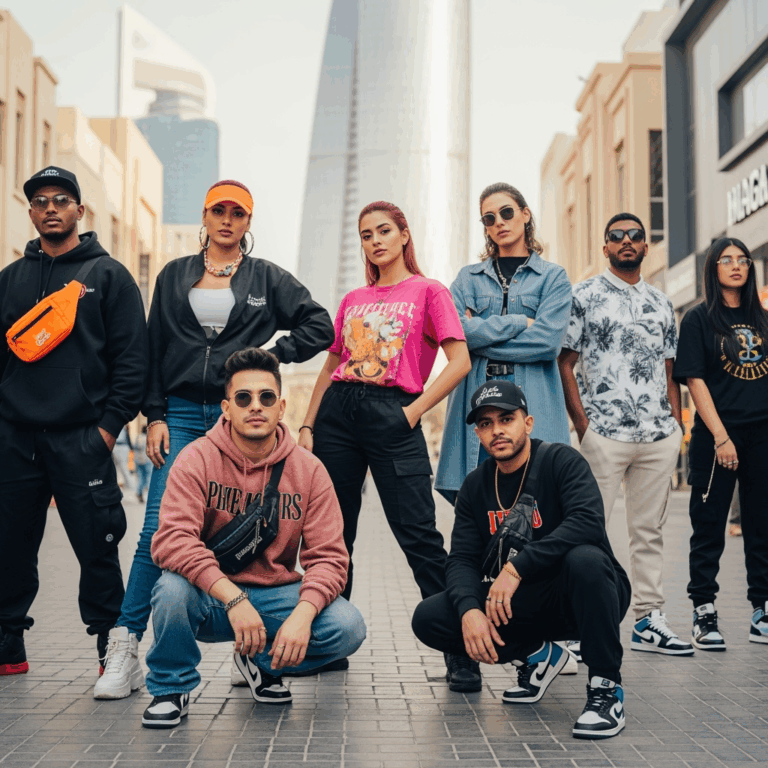 Illustration for: UAE Retail and Fashion: The Rise of Streetwear