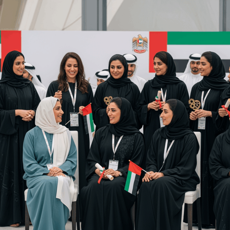 Illustration for: UAE Celebrates Women's Empowerment on Emirati Women's Day