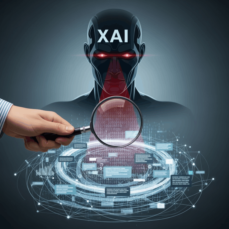 Illustration for: xAI Faces Investigation Over Public Chatbot Data
