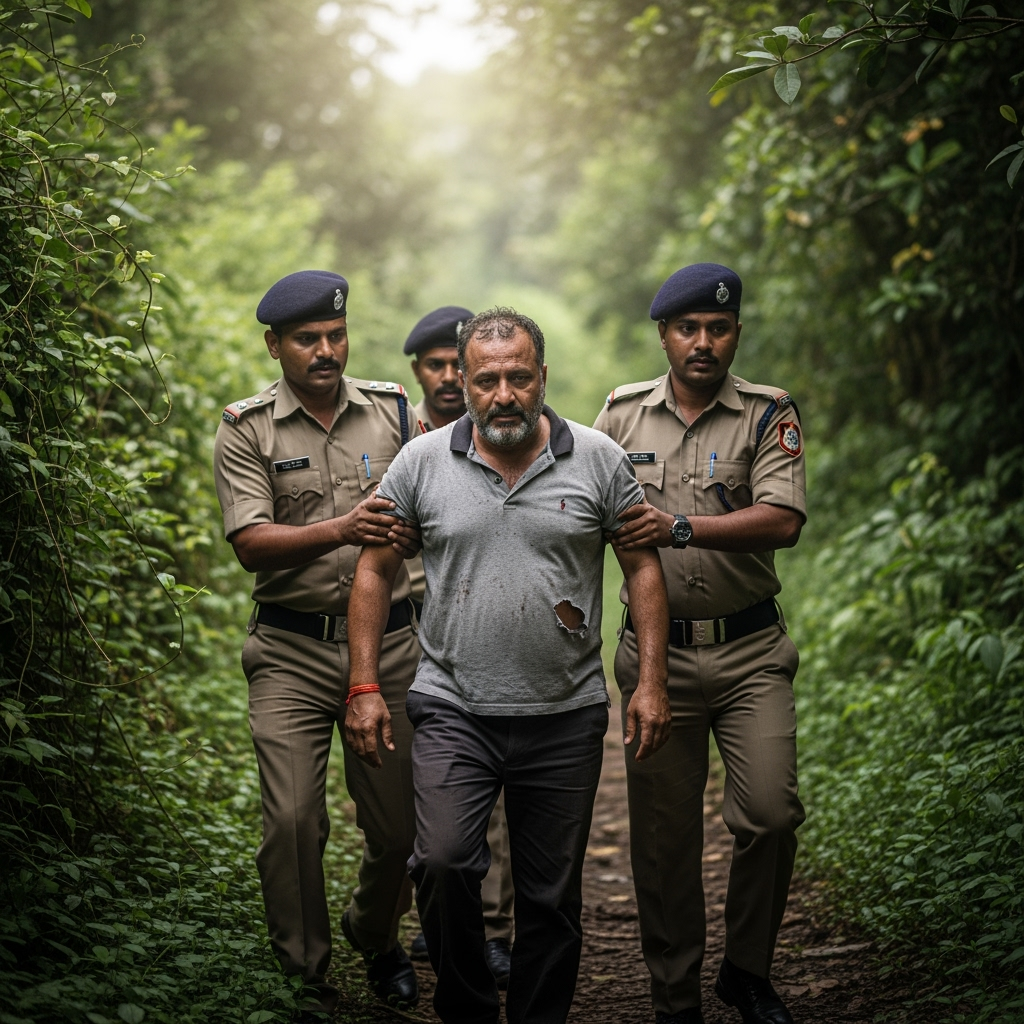 Illustration for: UAE Businessman Kidnapped in Kerala Rescued