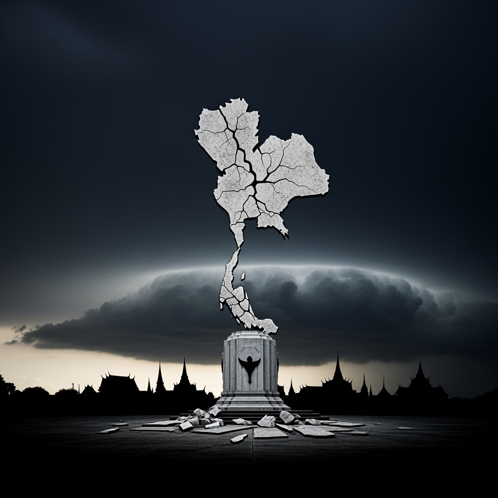 Illustration for: Thailand PM Removed: Political Unrest Looms