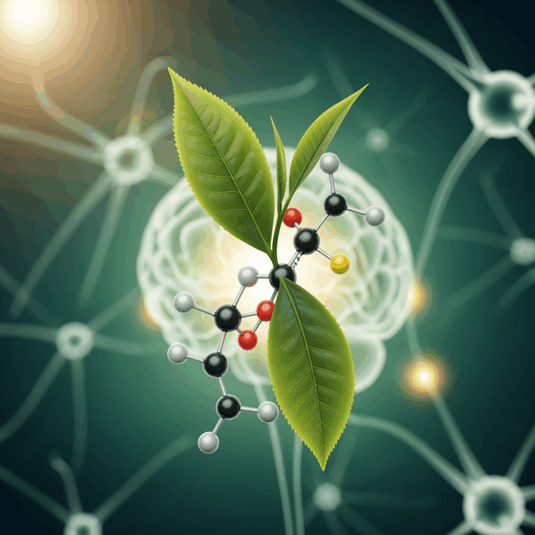 Illustration for: Green Tea and Nicotinamide: New Hope Against Alzheimer's