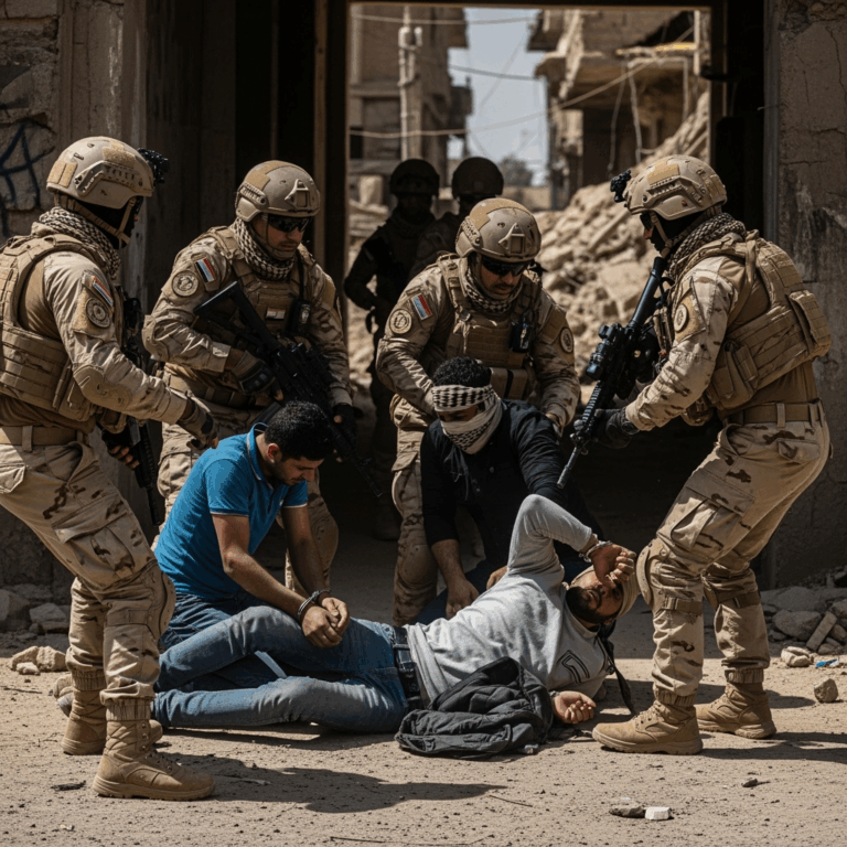 Illustration for: Major Operations Capture ISIS Terrorists in Iraq