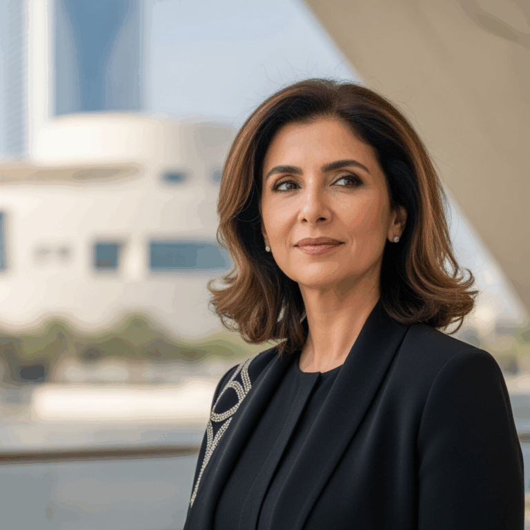 Illustration for: Sheikha Latifa: Dubai's Cultural Visionary