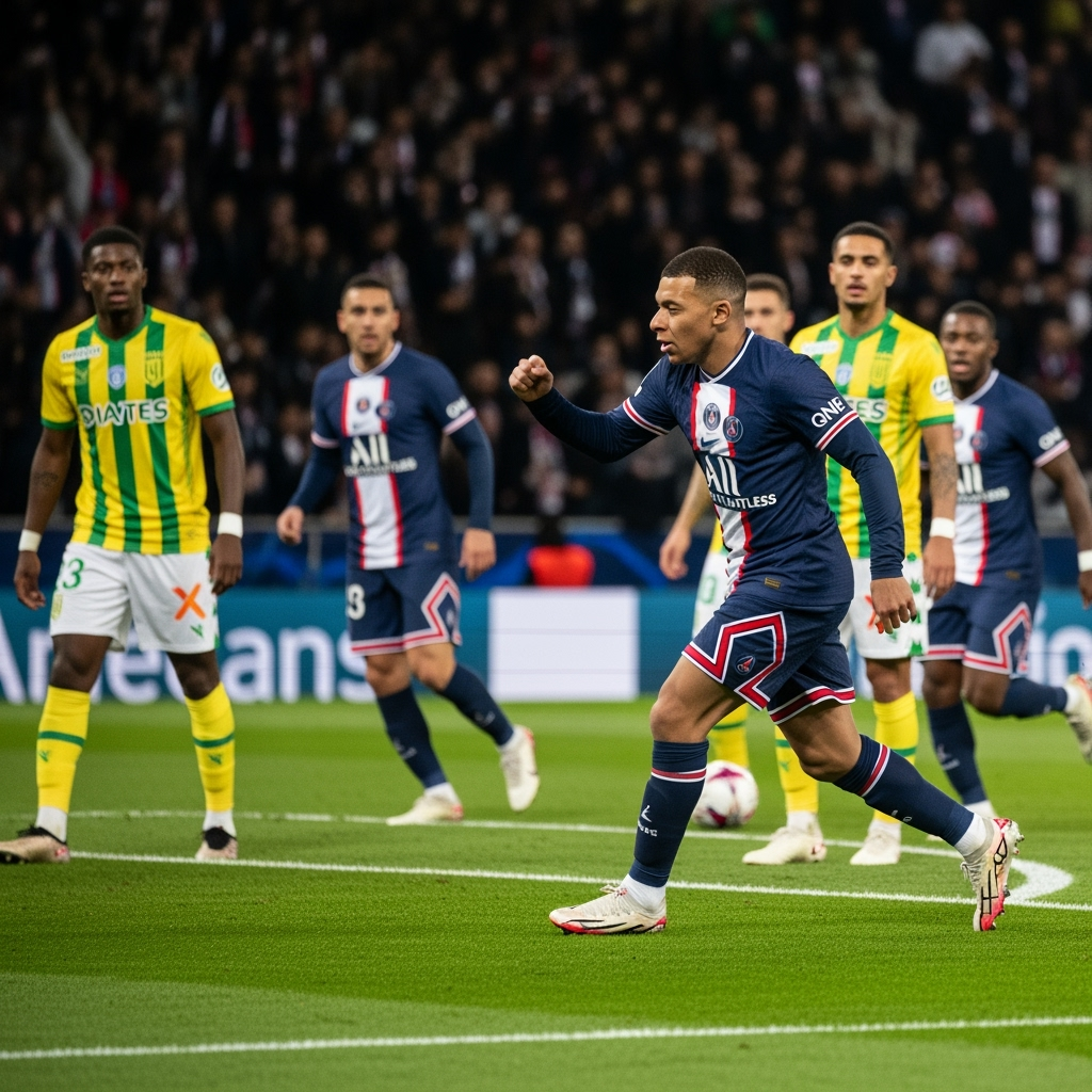 Illustration for: PSG Starts Ligue 1 Defense with Win Over Nantes