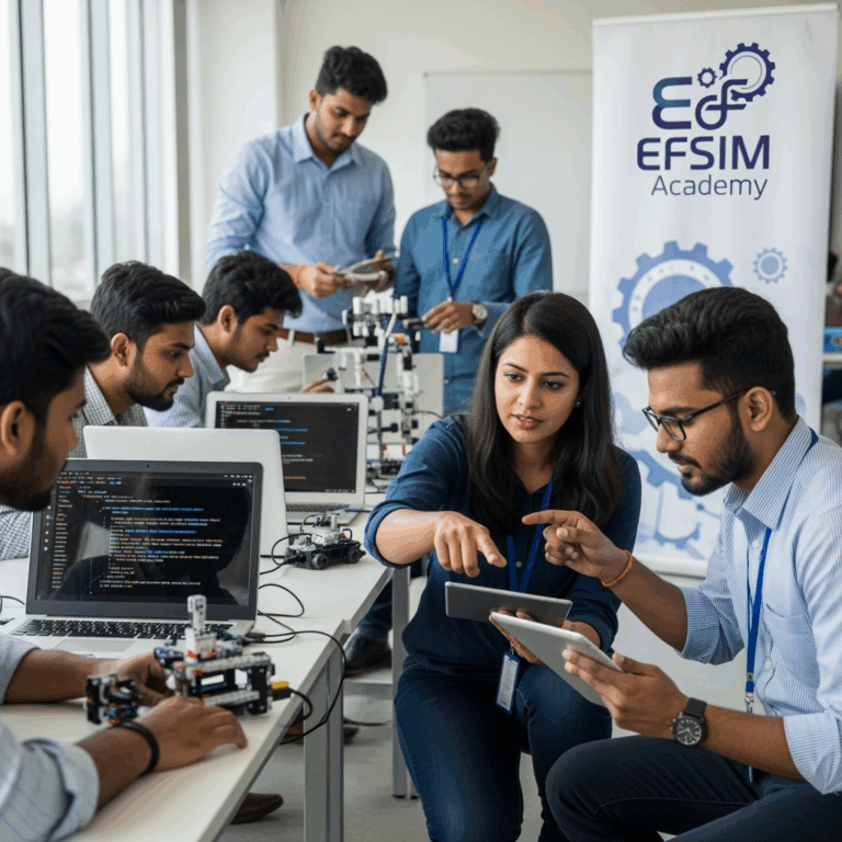 Illustration for: دور أكاديمية EFSIM في تطوير المهارات في الهند