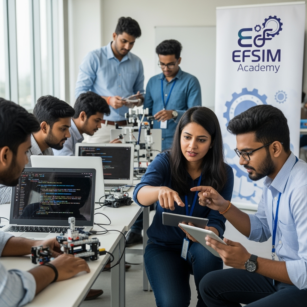 Illustration for: دور أكاديمية EFSIM في تطوير المهارات في الهند