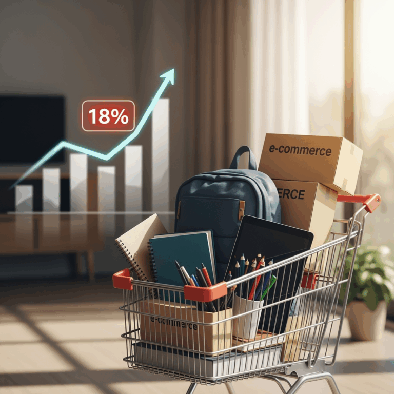 Illustration for: Back to School Boosts UAE Online Orders by 18%