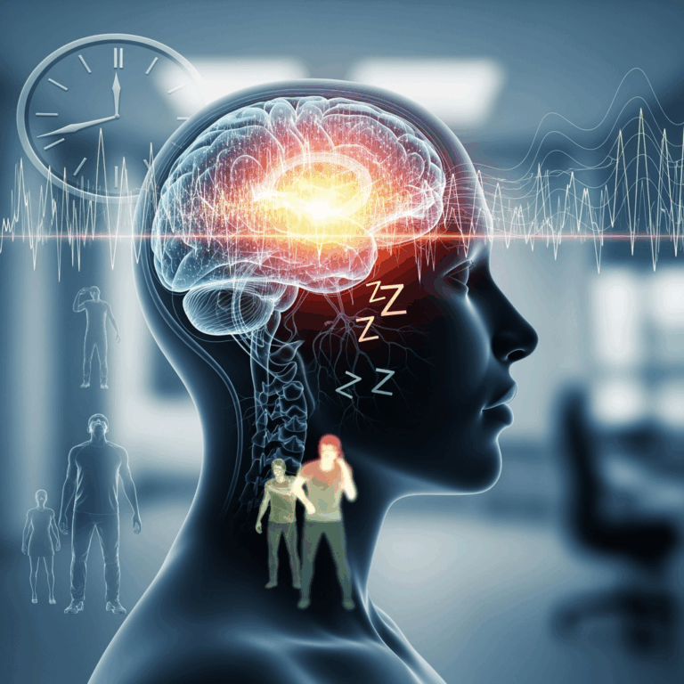 Illustration for: Stanford Studies Rare Wakefulness Disorder