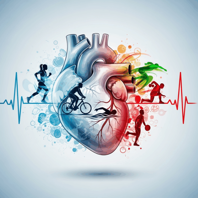 Illustration for: The Importance of Exercise for Heart Health