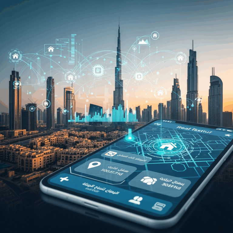Illustration for: التكنولوجيا العقارية في الإمارات: تسريع معاملات العقارات