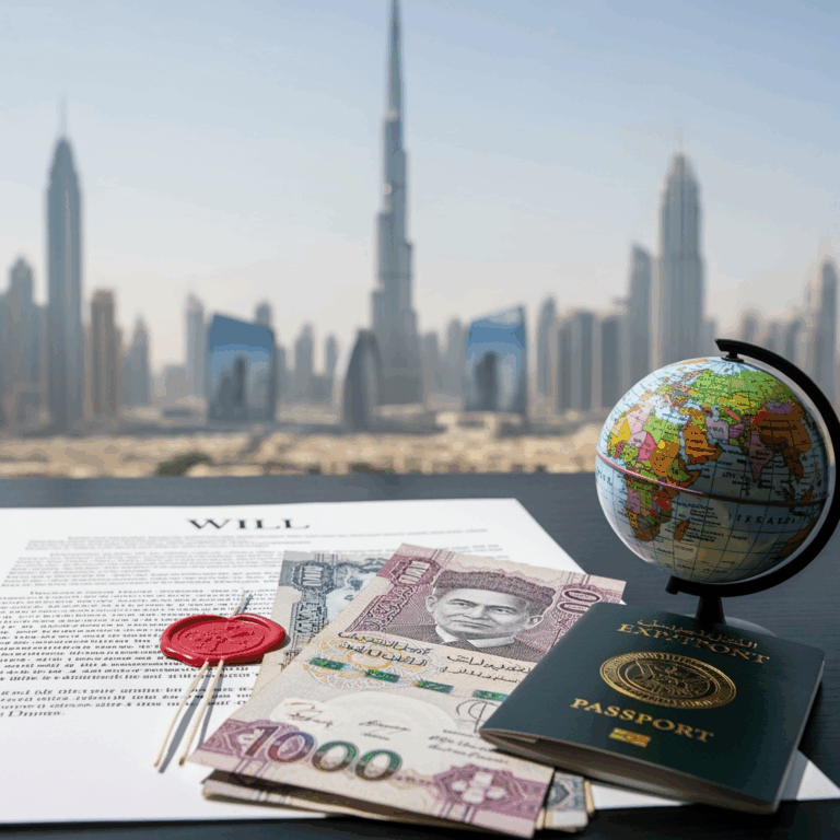 Illustration for: أهمية الوصايا للمغتربين في الإمارات