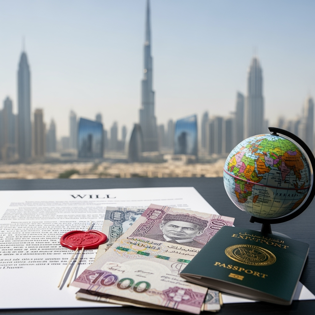 Illustration for: أهمية الوصايا للمغتربين في الإمارات