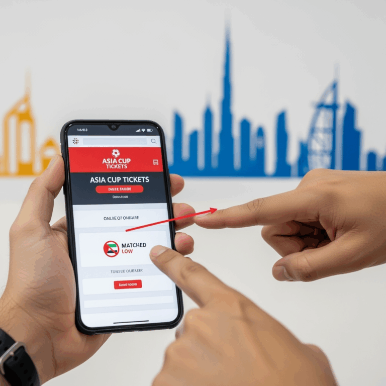 Illustration for: Asia Cup Ticket Fraud Alert in UAE