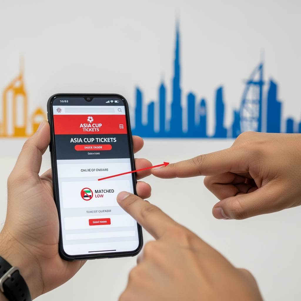 Illustration for: Asia Cup Ticket Fraud Alert in UAE