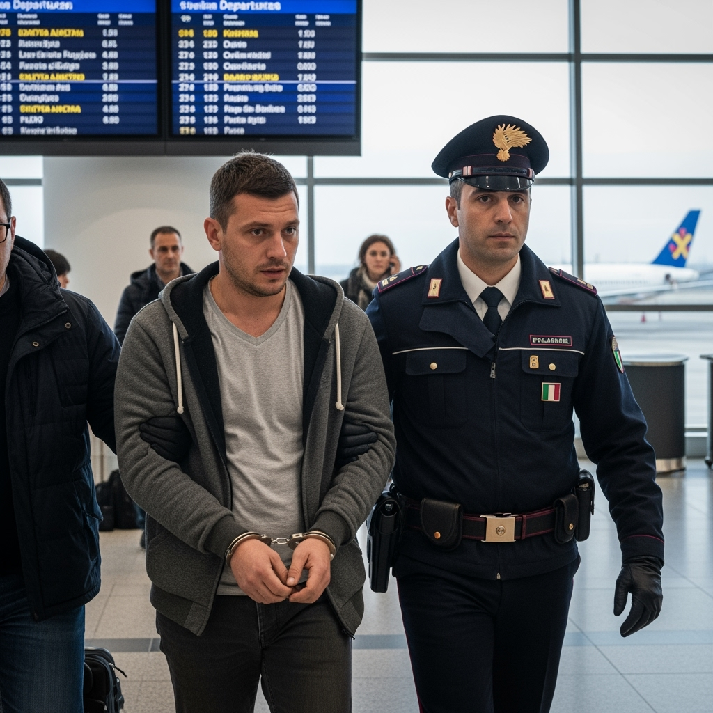 Illustration for: Italian Police Arrest Ukrainian for Nord Stream Sabotage