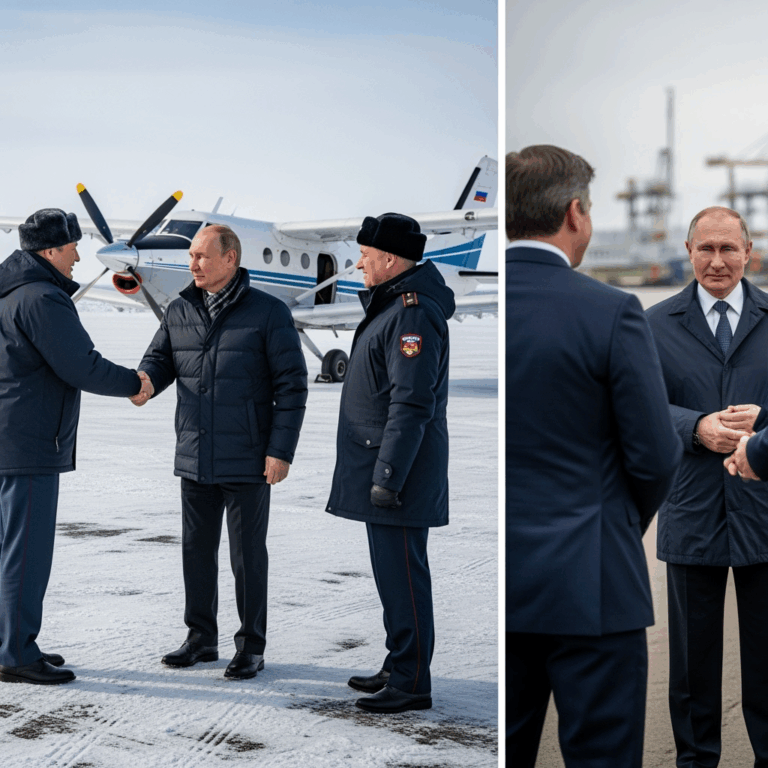 Illustration for: Putin's Visit to Magadan and Alaska for Russian-American Affairs