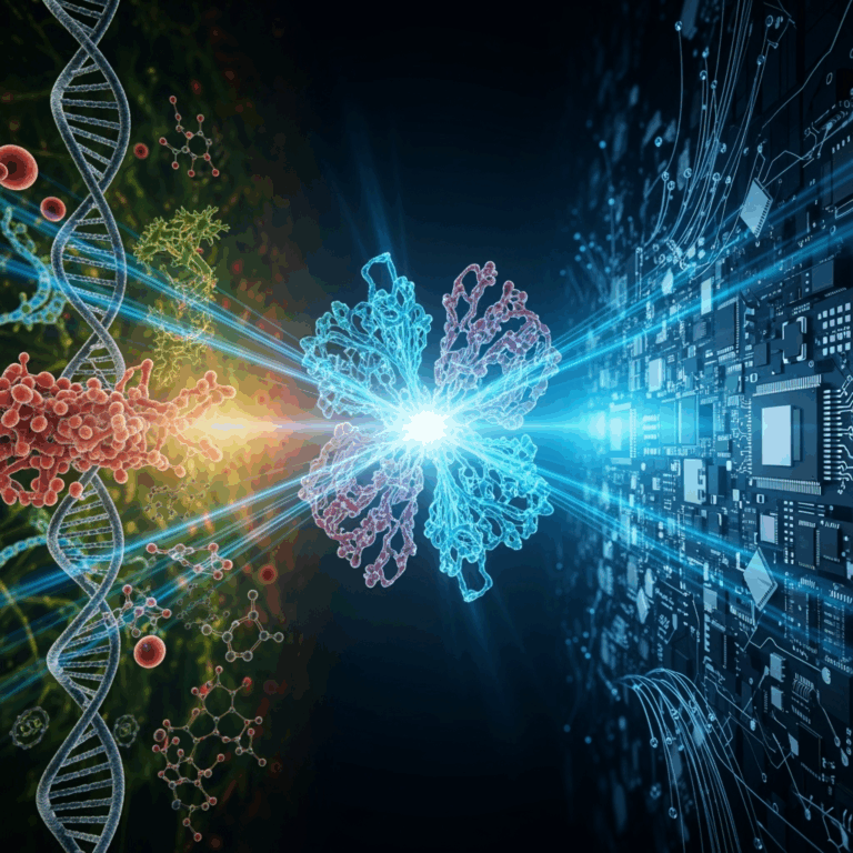 Illustration for: Quantum Protein: Bridging Biology and Technology