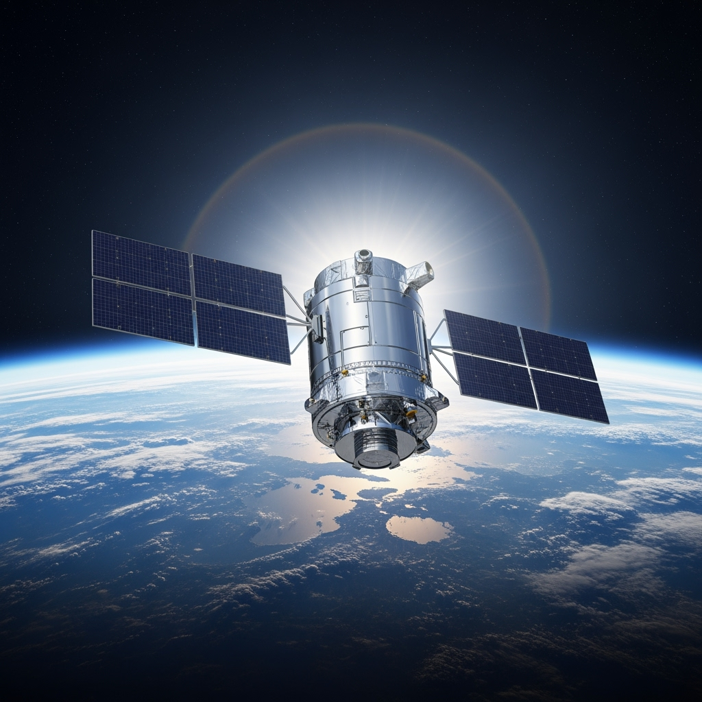 Illustration for: Iran Unveils Upgraded Kowsar Satellite