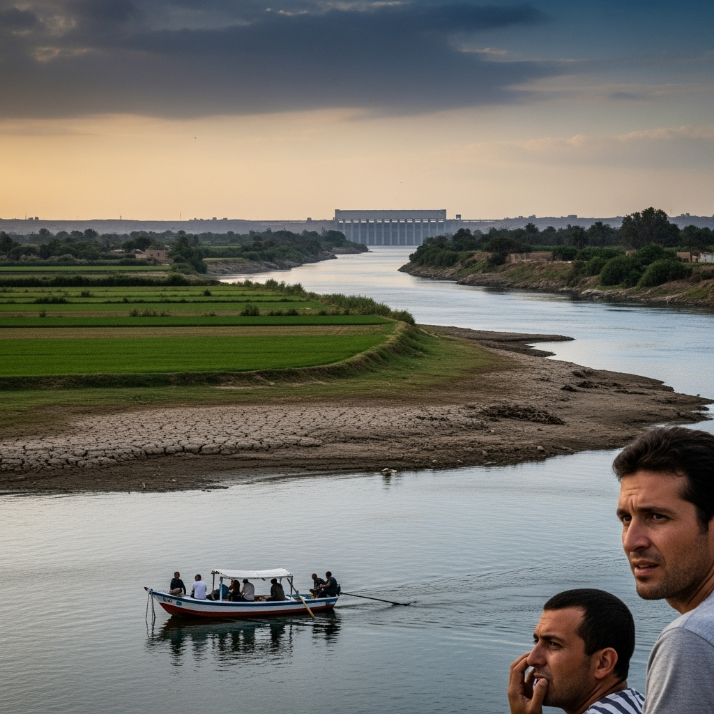 Illustration for: Egypt's Water Security and Renaissance Dam