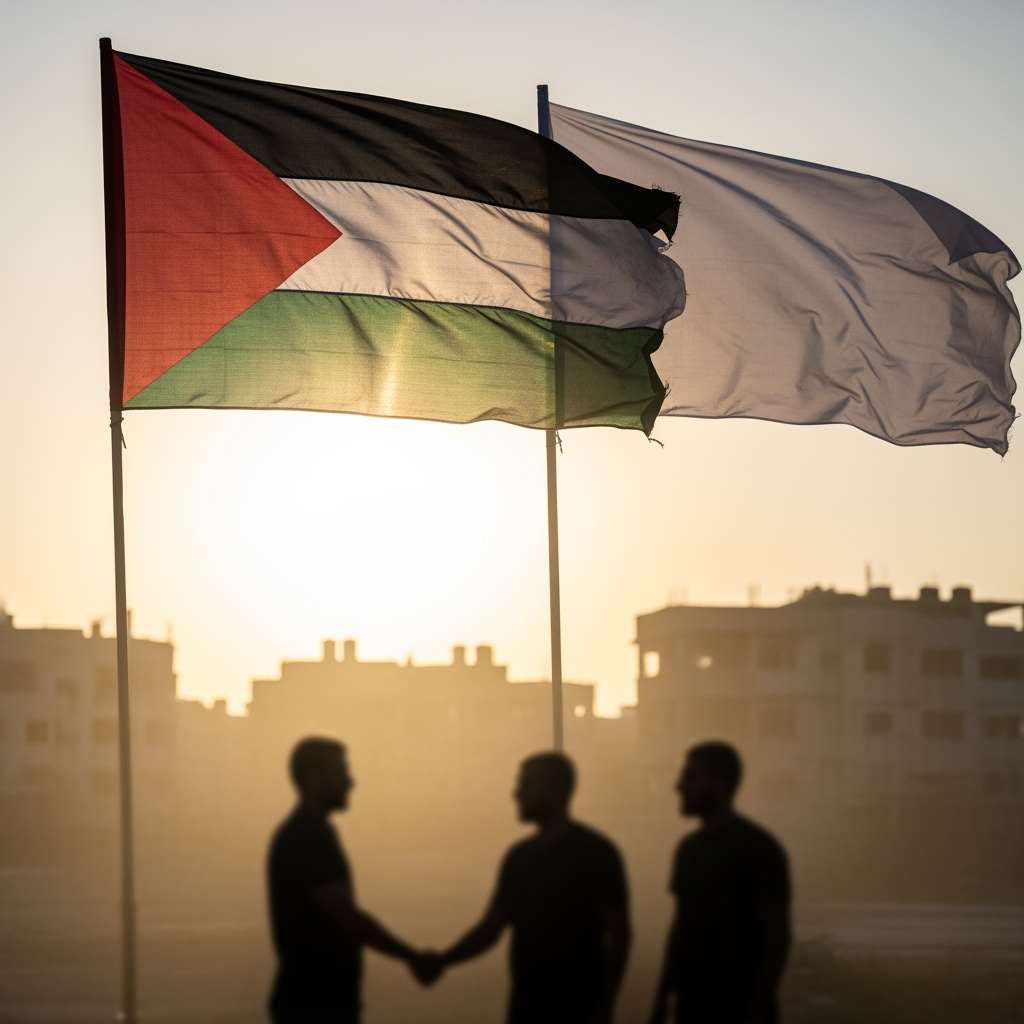 Illustration for: Hamas Agrees to Ceasefire Proposal in Gaza