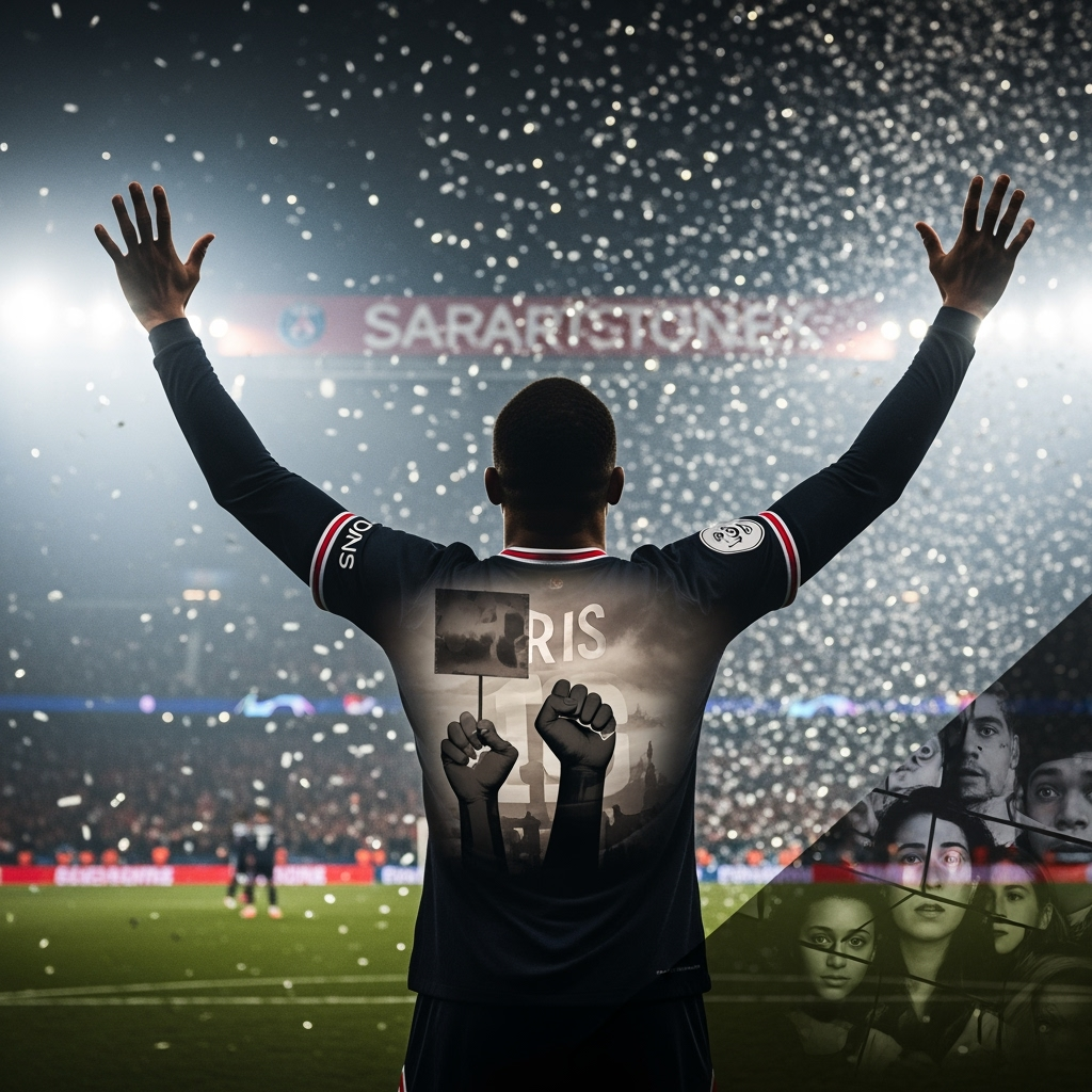 Illustration for: Paris Saint-Germain Wins Amid Racist Attacks