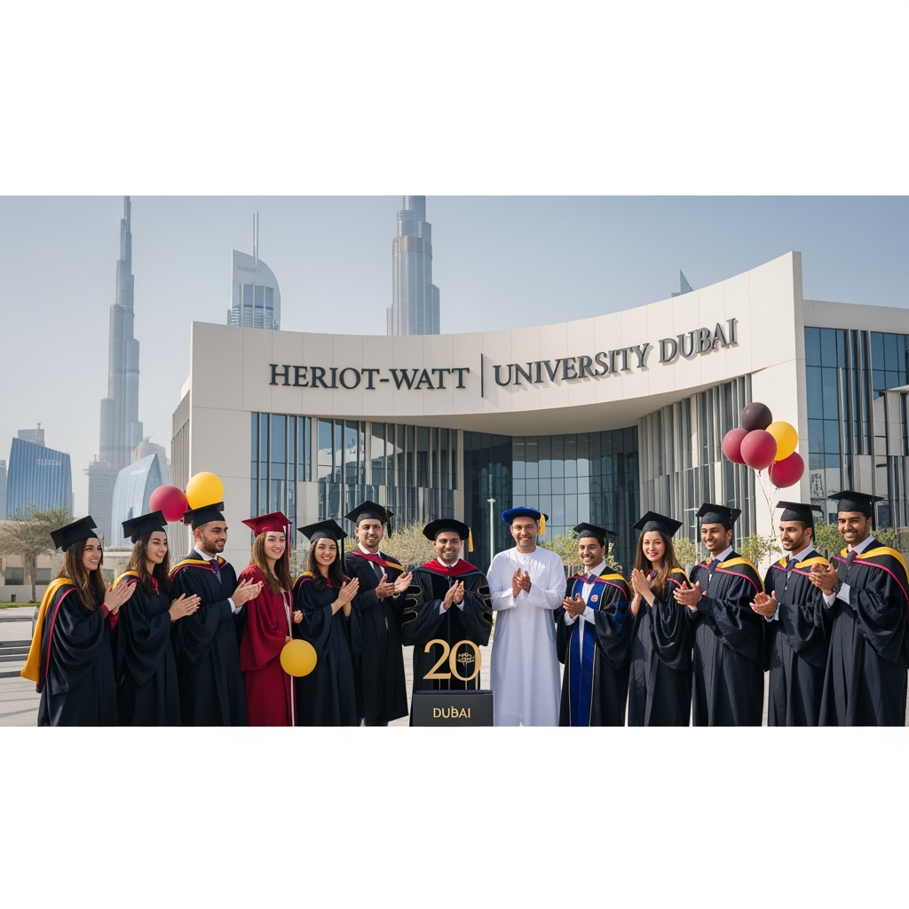 Illustration for: Heriot-Watt Celebrates 20 Years in Dubai