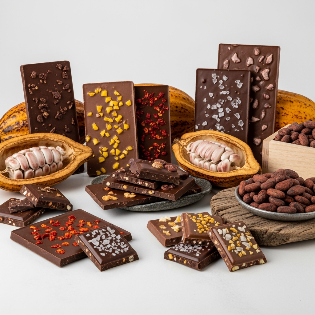 Illustration for: Unique Chocolate Flavors and Fermentation