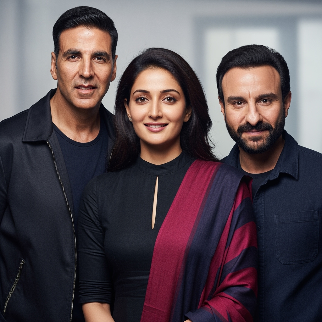 Illustration for: Saiyami Kher Joins Akshay and Saif in 'Haiwaan'