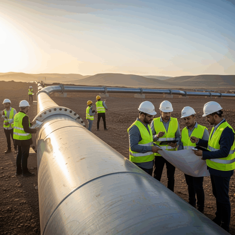Illustration for: Morocco's Strategic Gas Pipeline Project