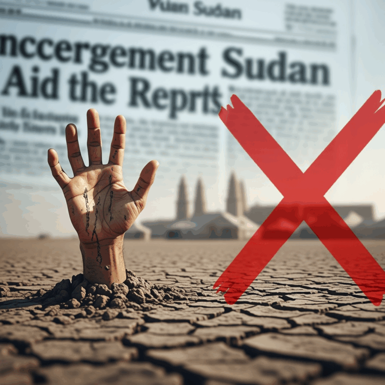 Illustration for: Sudan Criticizes Inaccurate Report and Calls for Aid Access