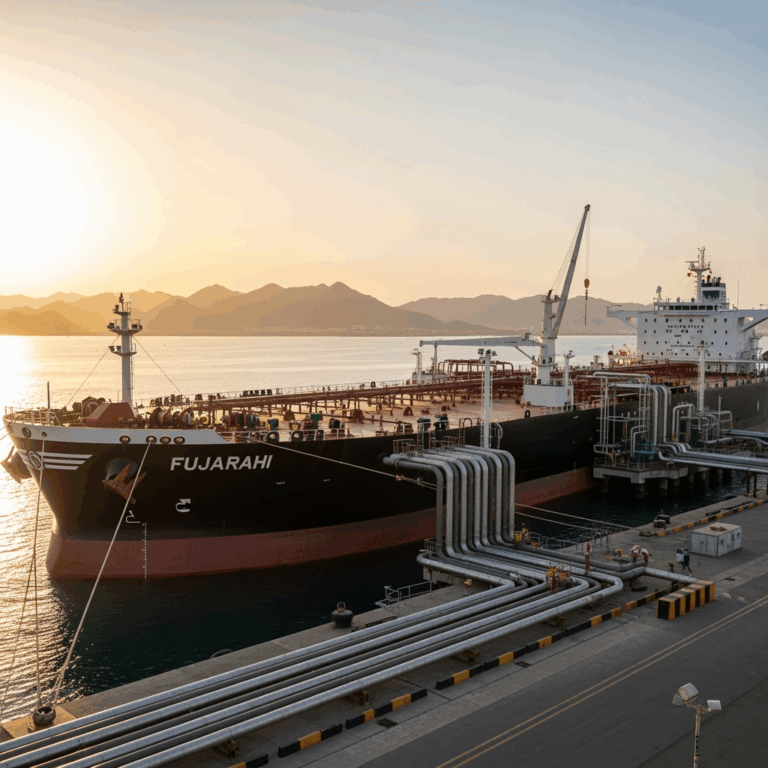 Illustration for: Fujairah Bunker Fuel Sales Hit Three-Month High