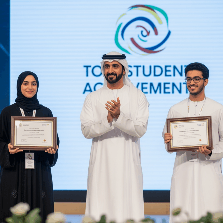 Illustration for: Dubai Crown Prince Celebrates Top Student Achievements