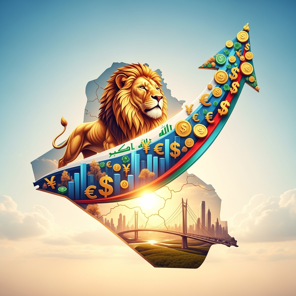 Illustration for: Iraq Attracts $100B in Investments with Reforms