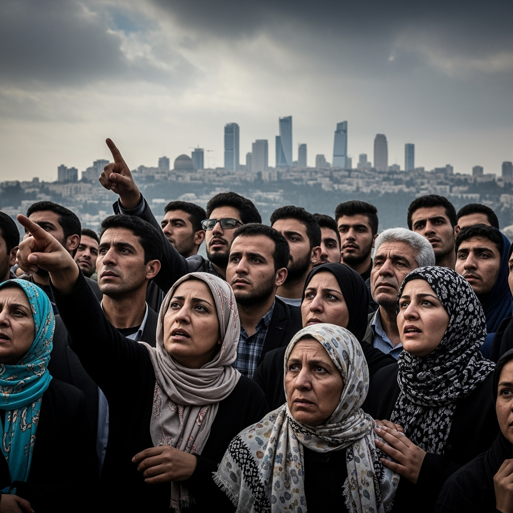Illustration for: Iran Accuses Israel of Threatening Civilians