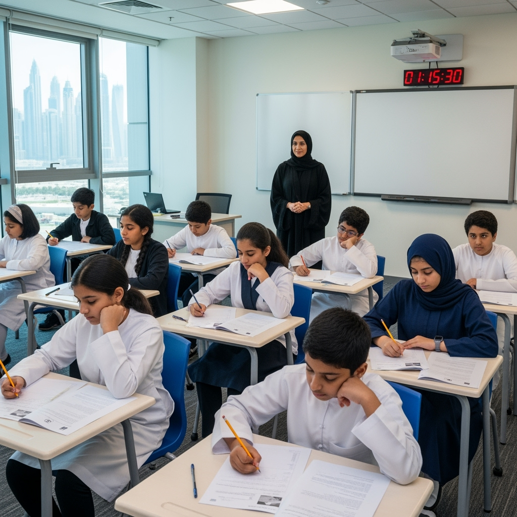 Illustration for: New Proficiency Test for UAE Students Announced