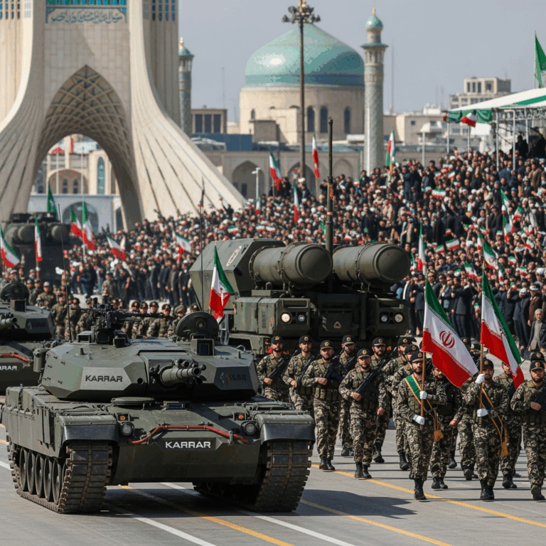 Illustration for: Iran's Defense Achievements Celebrated