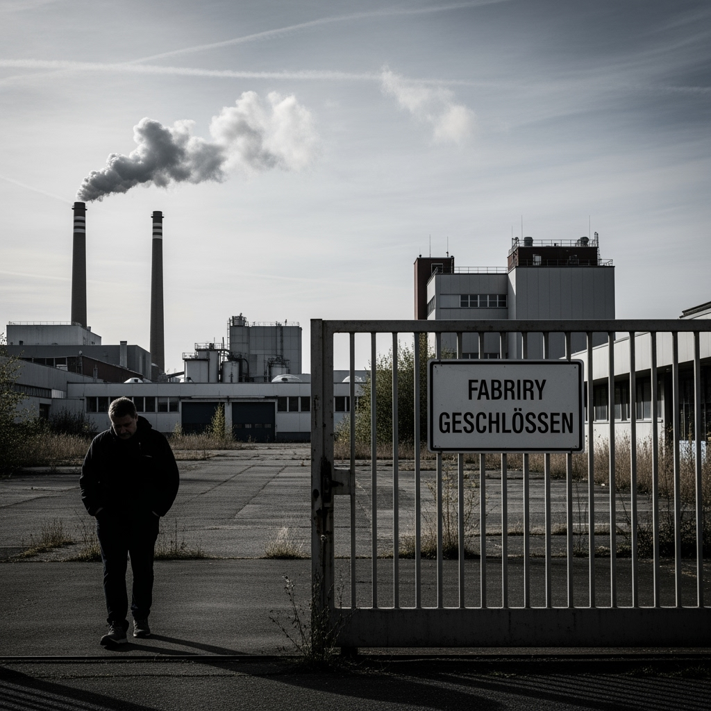 Illustration for: Unemployment Rises in Germany Amid Manufacturing Decline