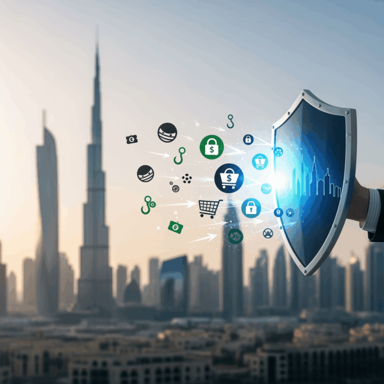 Illustration for: Dubai Fights E-commerce Scams to Protect Consumers