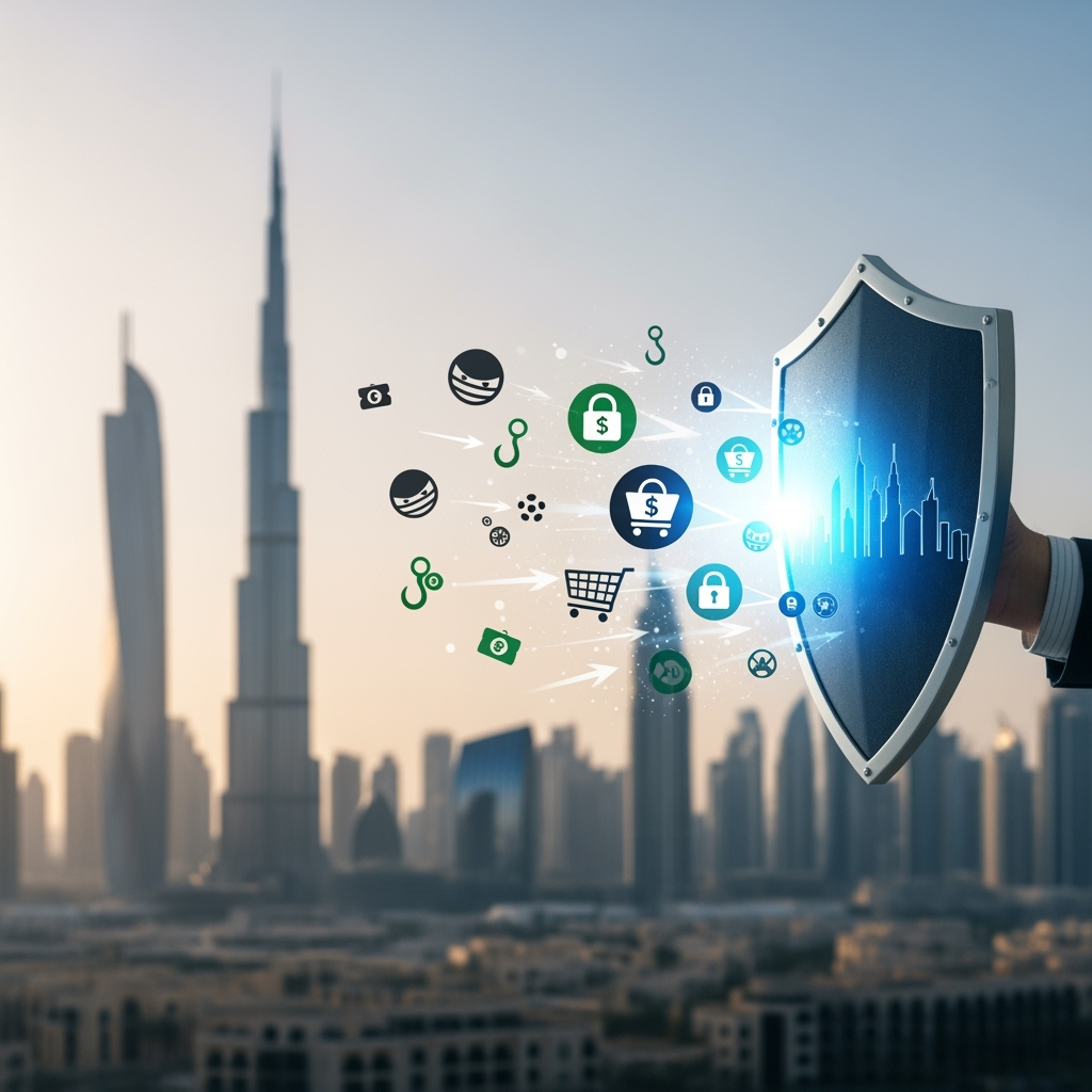 Illustration for: Dubai Fights E-commerce Scams to Protect Consumers